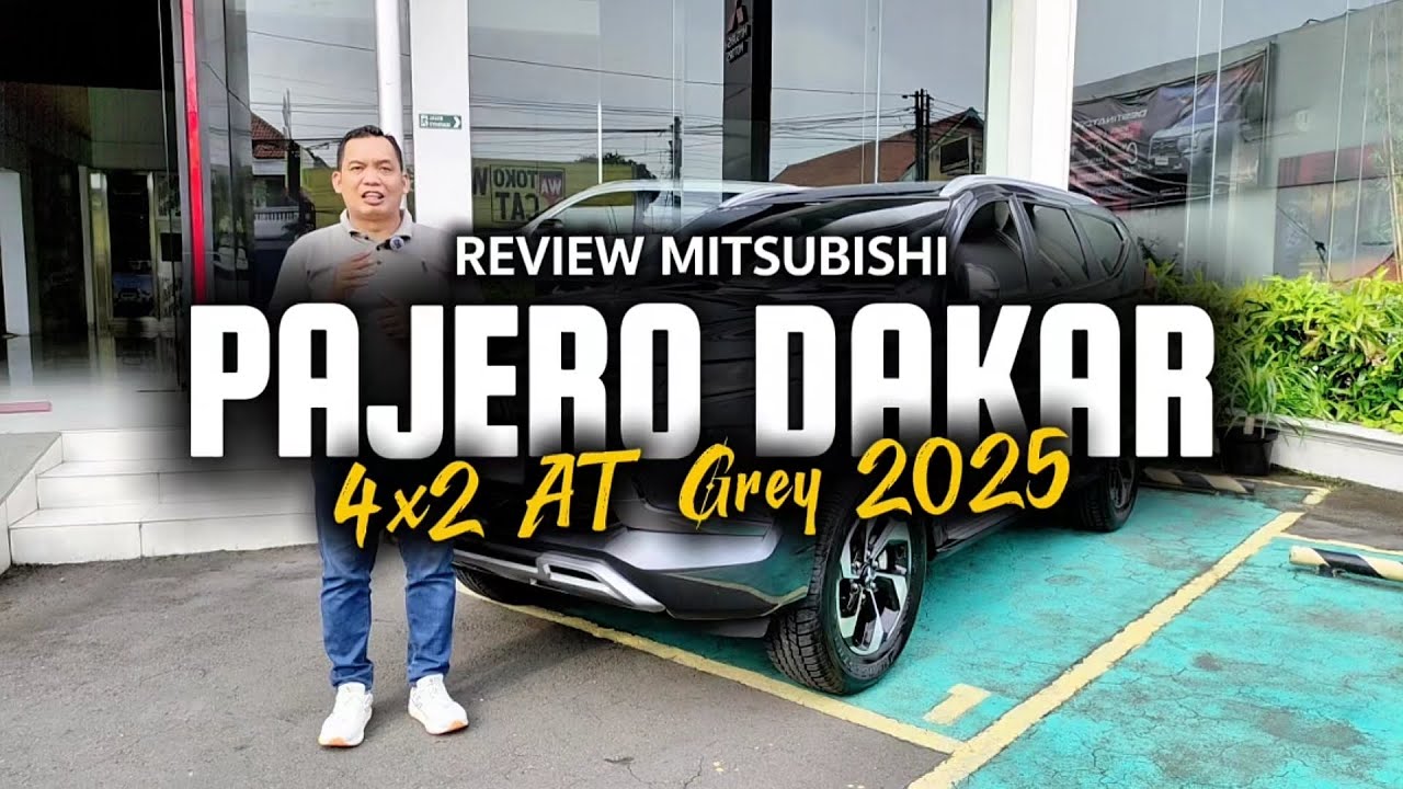 Review Mitsubishi Pajero Sport Dakar 4x2 AT Graphite Grey Model 2025