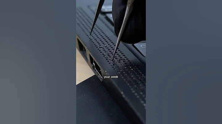 The Worst Part of Refurbishing a Laptop 🤢 #technology #shorts #tech #pc