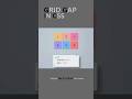 CSS Grid Gap explained in 5 seconds. #css #cssgrid #webdesign #frontend #frontenddeveloper