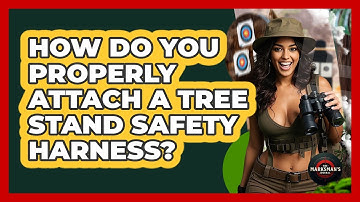 How Do You Properly Attach A Tree Stand Safety Harness? - The Marksman