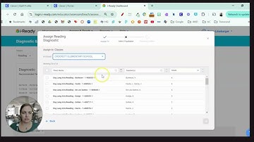 Assigning the iReady Diagnostic