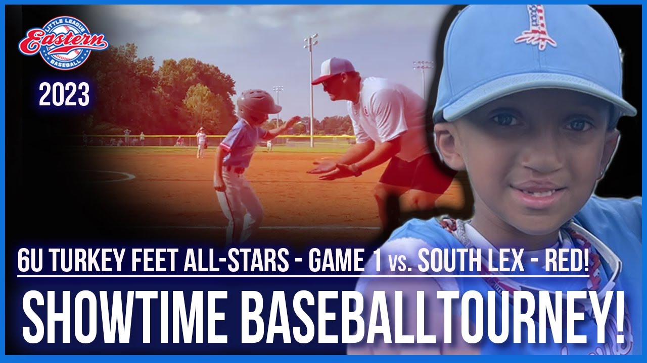 Turkey Feet Coach-Pitch GAME RECAP | Showtime Baseball Tournament | GAME 1 vs. South Lex - Red (6U)