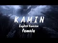 KAMIN Камин Female Version Most Emotional Cover Engish Version EMIN JONY 