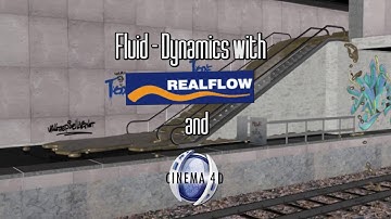 60VFX - One-Minute-Tutorial- #7 Fluid-Dynamics with RealFlow & Cinema 4D