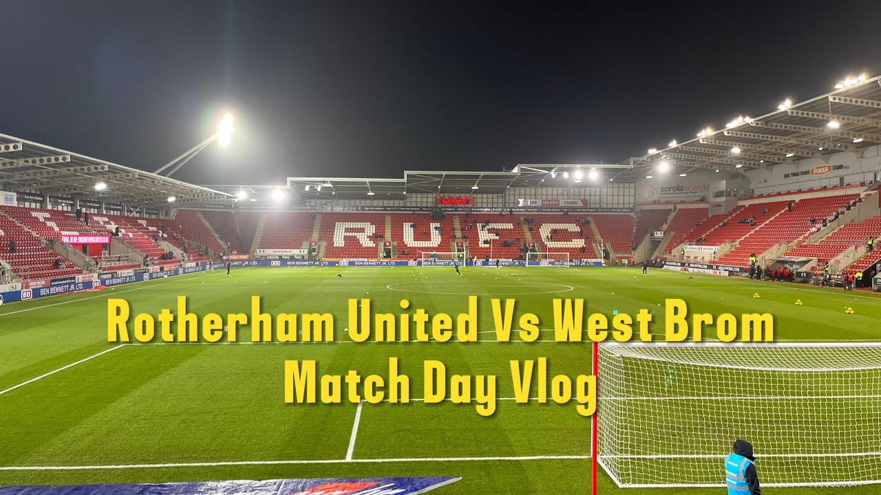 REPORT  West Brom 3 v 0 Rotherham - News - Rotherham United