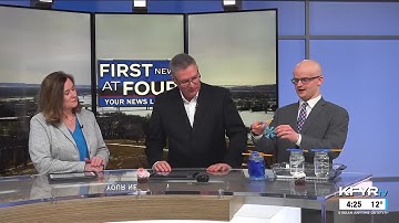 Morse Code of Weather experiment follow-up: how to grow crystal snowflakes