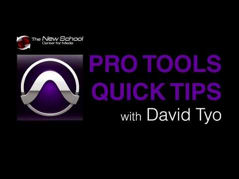 Pro Tools Quick Tips - Insertion Follows Playback