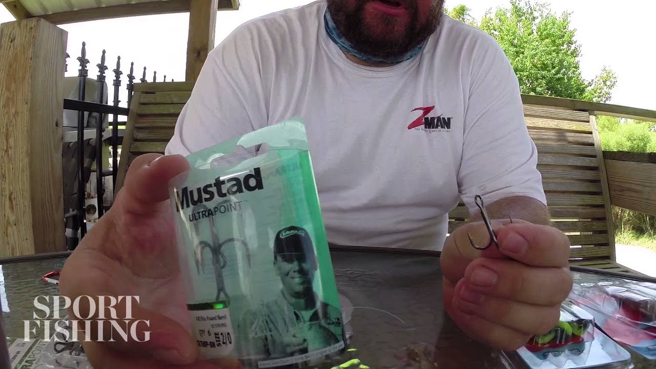 How to Rig a Soft Plastic Topwater Bait YouTube