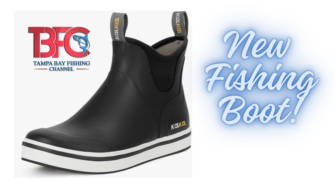 Kalkal Deck Boots Review! New Boots for Fishing 