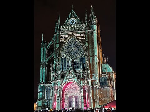 Mapping Cathédrale Metz 2019 (1/2) 4K