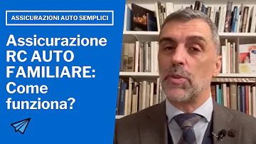 Come funziona la Rc auto familiare?