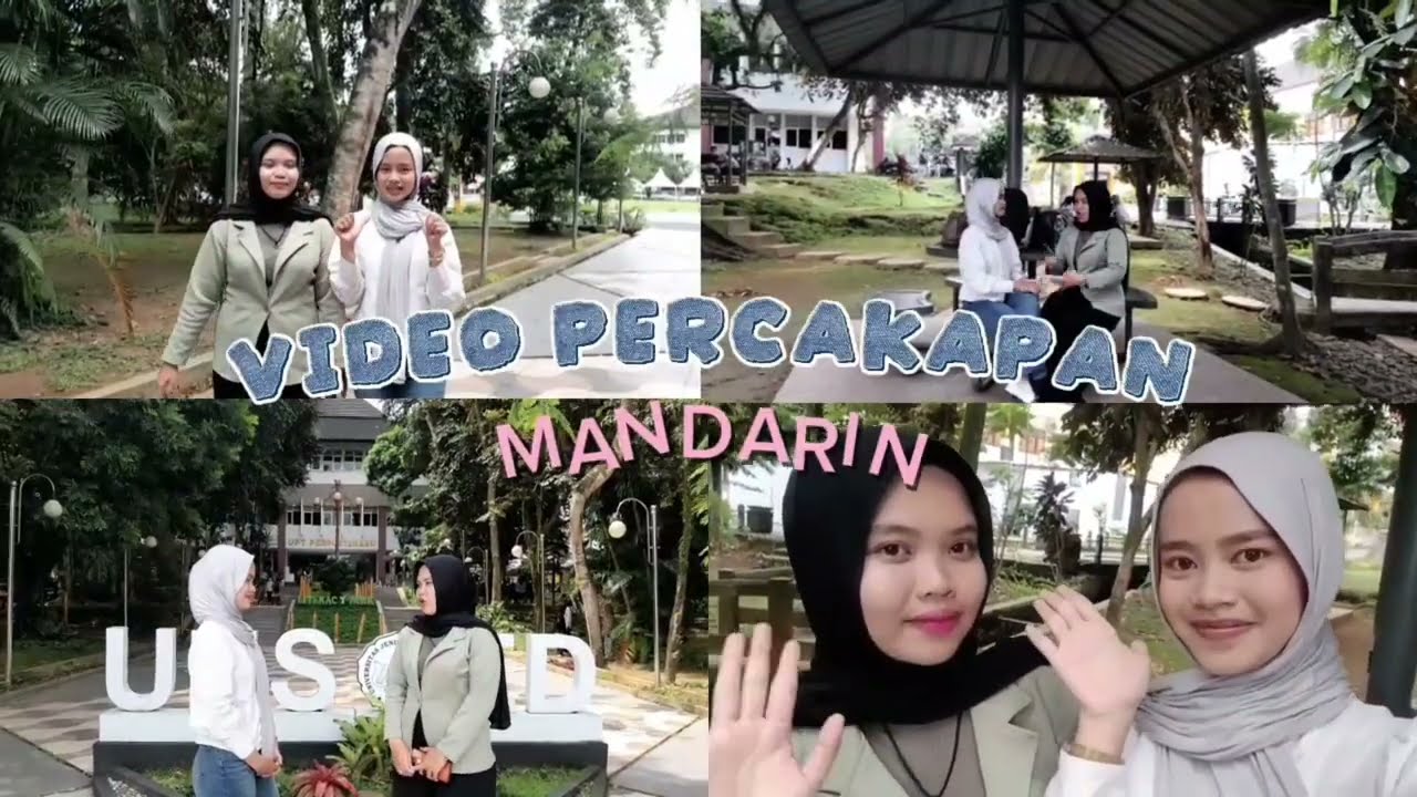 Video Mandarin Percakapan 1 & 2 || Bahasa Mandarin Adm. Perkantoran Kelas B || ALYA DWI R & DEA L