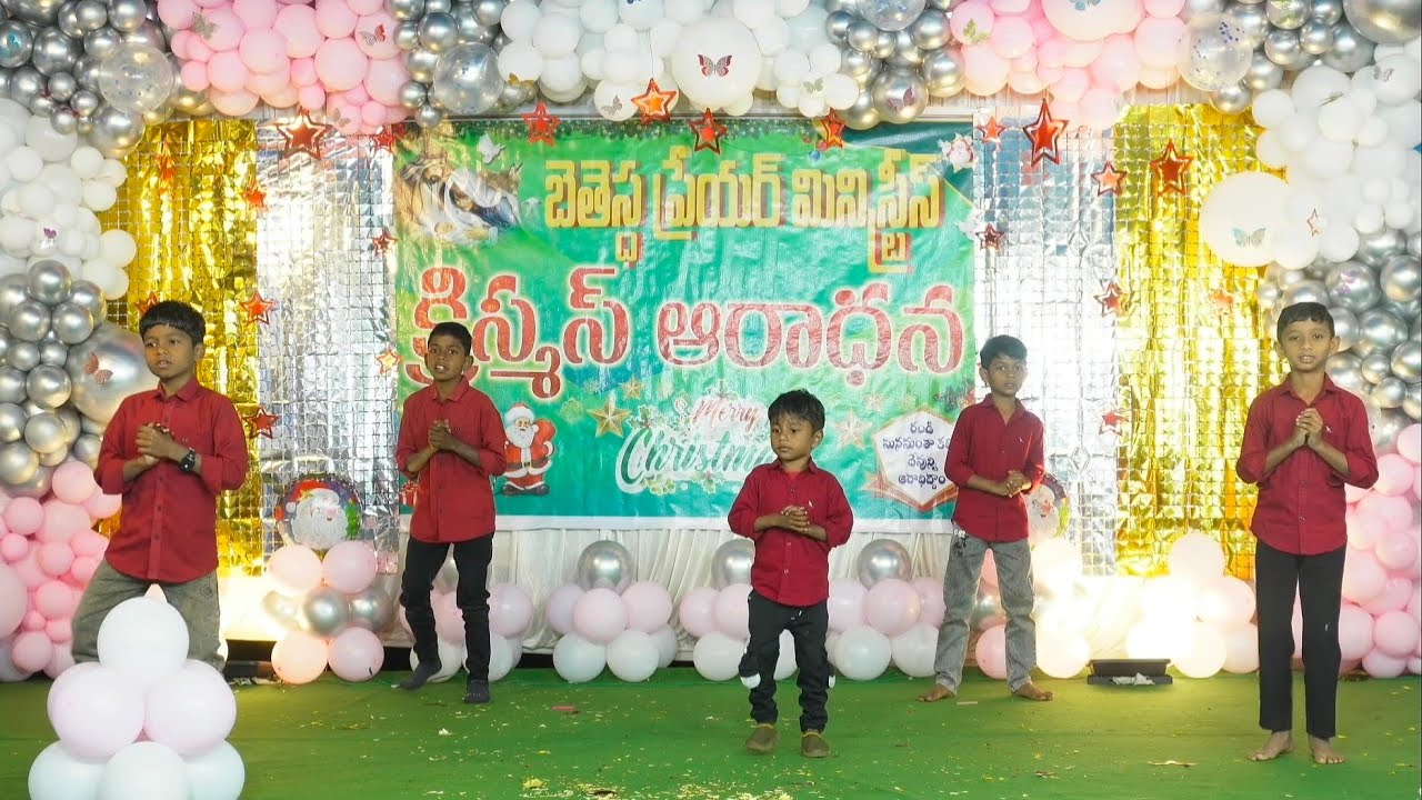 Sambaralu Modalaye | Latest Telugu Christmas 4K Song 2025 | Ft.G.Dilip Reddy | Bethesda Ministries