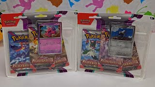 Opening Pokemon Paldea Evolved 3 Pack Blisters | Pokemon Cards and Chill