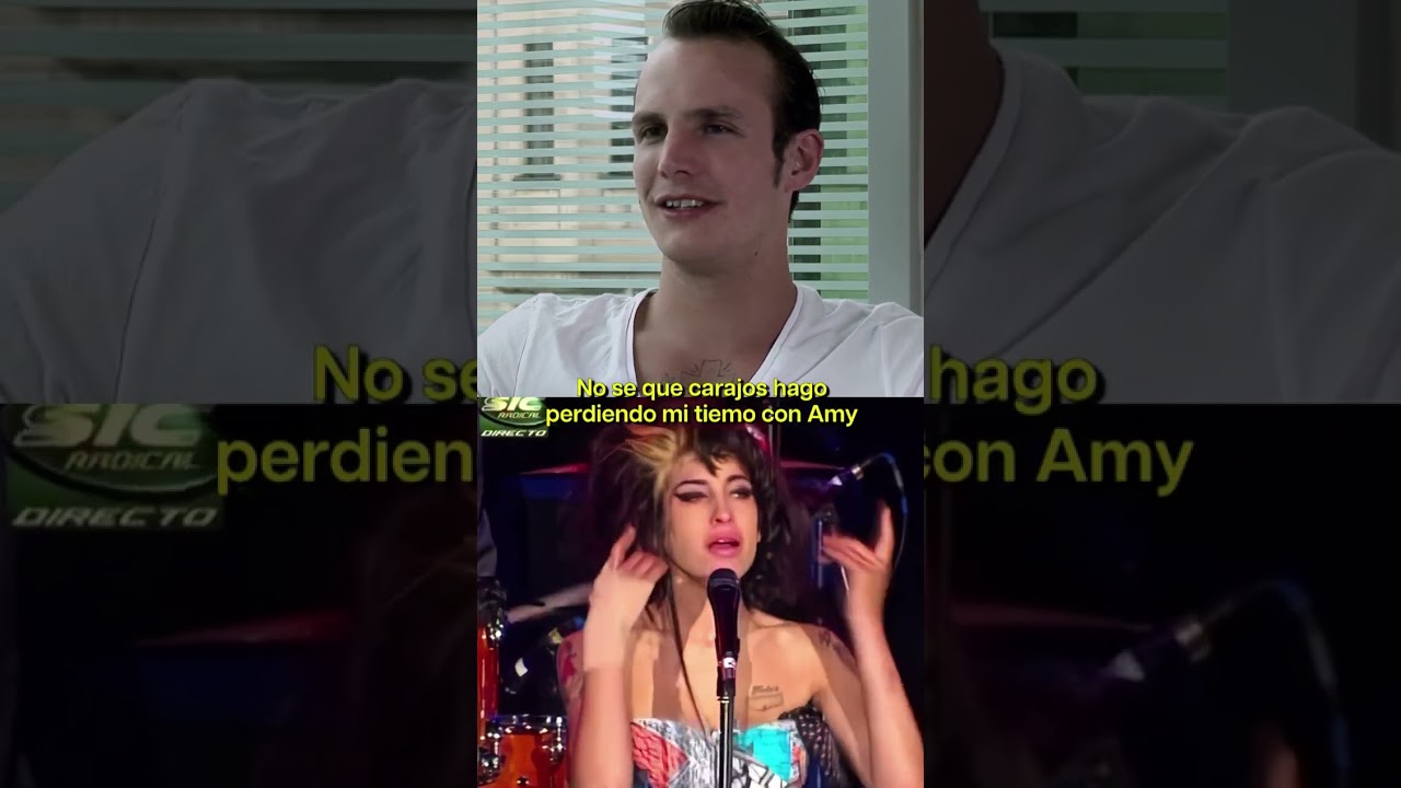 Amy once cried in a performance of "Love is a Losing Game" remembering of Blake.💔😭 