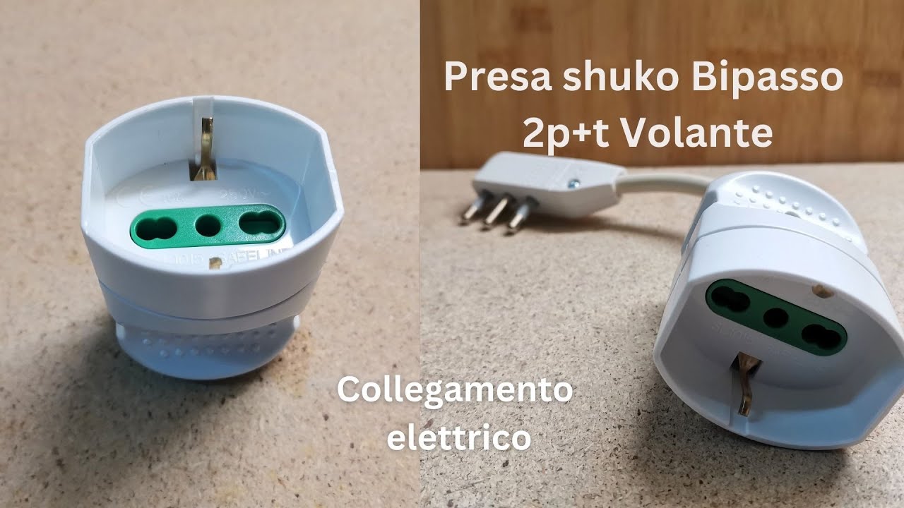 Presa Shuko Bipasso 2p t Volante Collegamento Elettrico YouTube presa-shuko-bipasso-2p-t-volante-collegamento-elettrico-youtube