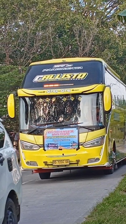 dikawal pak polisi 😁 #basuri #busmania #automobile #buspariwisata