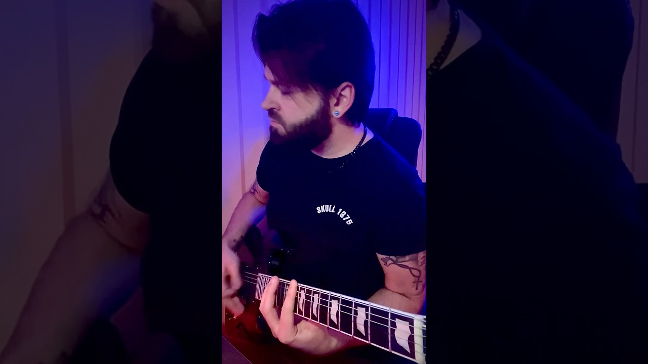 Riff sketch in drop C tune on ESP Viper 
