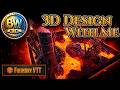 3D Speed Build - GORE Tower | Design with me #FoundryVTT #3D #TTRPG