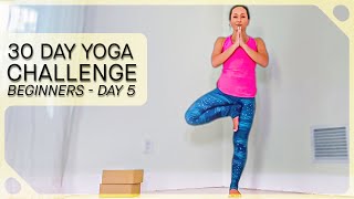 Day 5 — 30 Days of Yoga for Complete Beginners