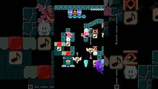 三原色 / YOASOBI Music in Super Mario Maker 2 🎺 #music #short #fyp