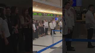 Philippines Airlines 🇵🇭 at LAX to Manila today June 12 2026 5.30 PM Pacific Time to be with Fiancee