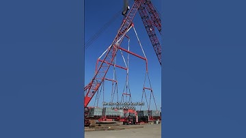 Crane load test #engineering