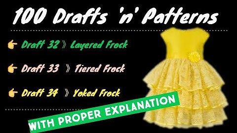 #patternmaking 100 Drafts and Patterns. Drafting of Frocks.