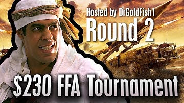 $230 FFA Knock-Out Tournament - Round 2 | C&C Generals Zero Hour