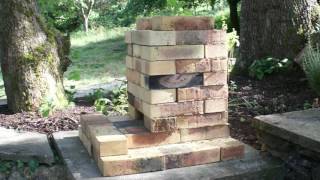 Un poêle en brique monté en 3 minutes (rocket stove) - Björn Duval