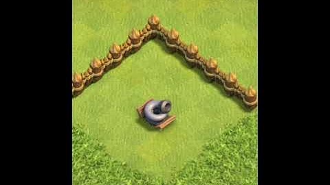 Tornado trap upgrade level 1 to Max level on clash of clans #shorts