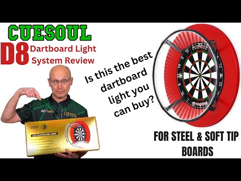 Best Dartboard Light ? Cuesoul D8 Dartboard Light System Review