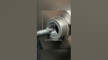 CNC Process: Preparing a Bushing for Restoration #cnclathe #cnc #restoration
