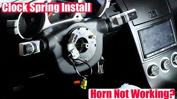 350Z G35 How To Replace Clock Spring | Horn Fix and Cruise Control
