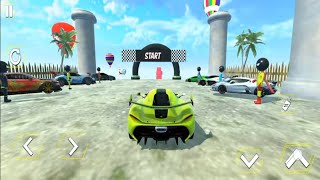 Spider Hero Cars Stunt Games | Xtreme Superhero Racing Game - Android Gameplay screenshot 1