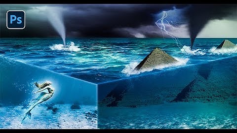 Underwater Effects Photoshop Manipulation Tutorial