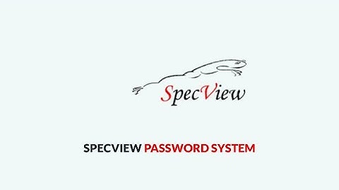3000 SpecView Version 3 Passwords Tutorial