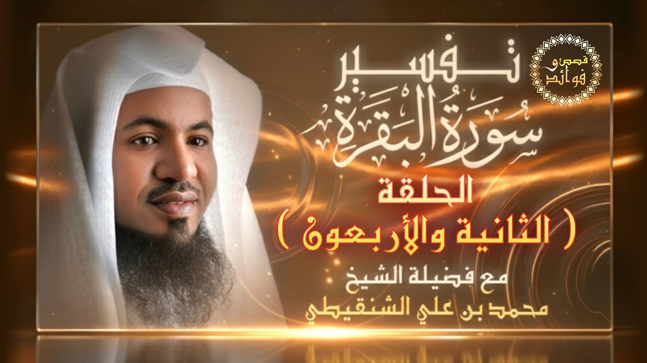 (42) تفسير سورة البقرة || الآية 196 || مع فضيلة الشيخ محمد بن علي الشنقيطي || قصص وفوائد