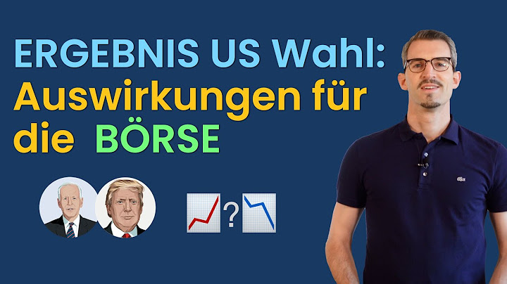 ERGEBNIS der US-Wahl 2020 - Was bedeutet das für die Börsen?