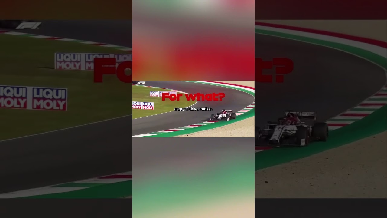 Angry F1 driver noise 💀