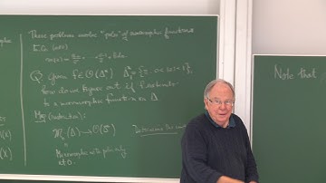 Topics in Complex Analysis – Lecture 16 – Prof. Alan Huckleberry