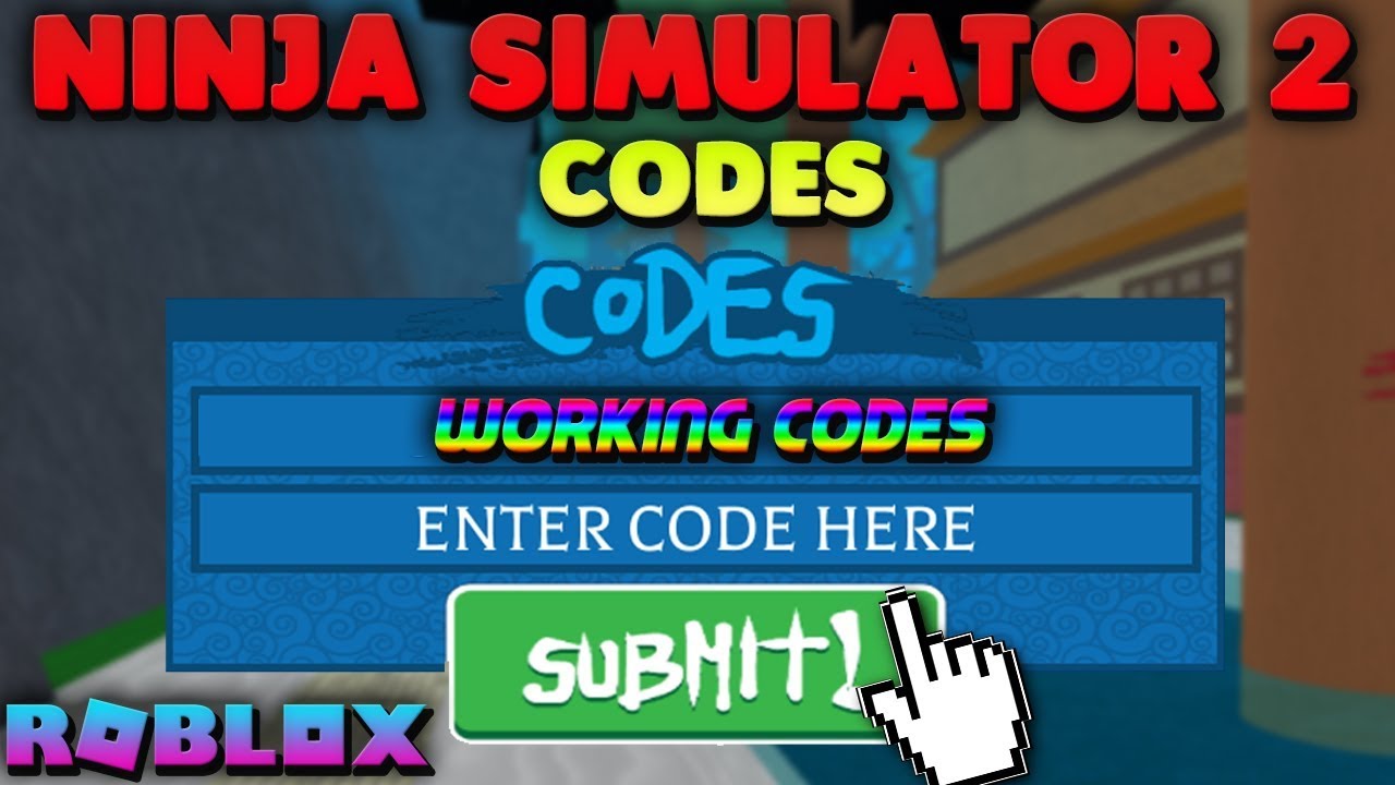Roblox Ninja Simulator 2 Codes REDEEM NOW All Working Codes YouTube