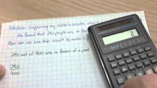 Unit 9 - Using a Sample to Make Predictions