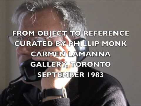 Tom Sherman (conceptual/lite...  text work) interv...