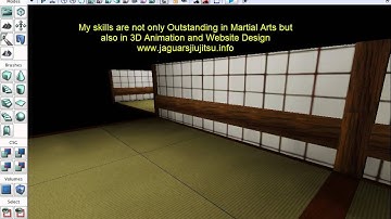 Ultimate Dojo - architectural visualization