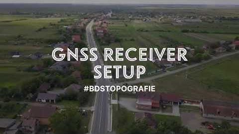 GNSS receiver setup - BDS Topografie
