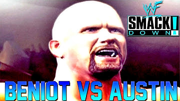 WWF Smackdown! Just Bring It Story Mode HD 2017 Gameplay!!! PS2 | Chris Beniot vs. Stone Cold |