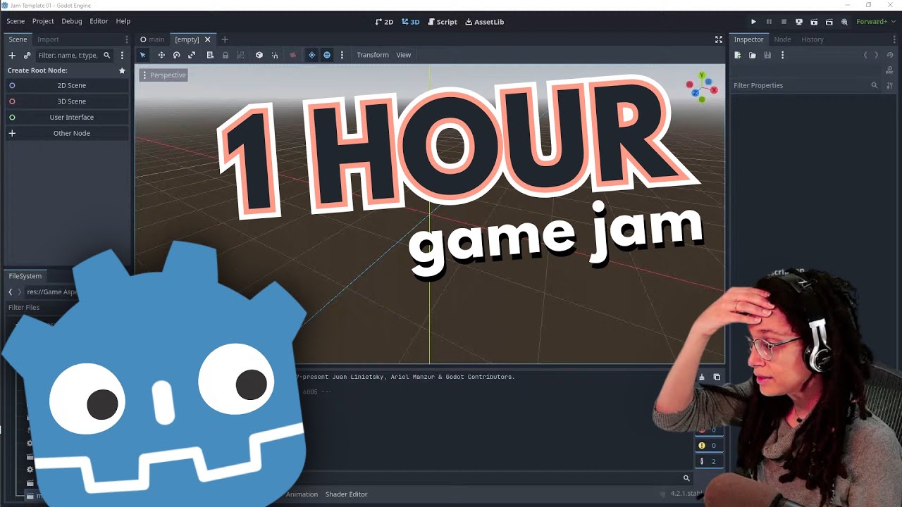 Making a Godot Game in Only ONE Hour (About Yo-yo's...) - YouTube