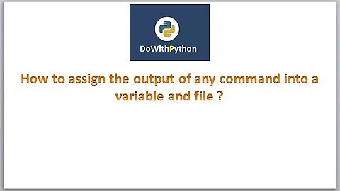 Shell Scripting | Video - 7 | How to assign the output of any command into a variable ?