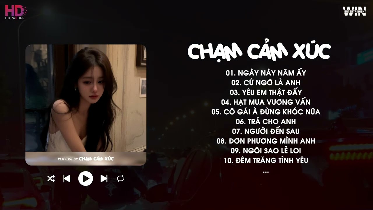 Ngày Này Năm Ấy, Cứ Ngỡ Là Anh, Yêu Em Thật Đấy - Playlist Nhạc Trẻ Ballad Tâm Trạng - Chạm Cảm Xúc